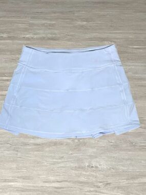 Lululemon Pace Rival Long Skirt Serene Blue NWT4